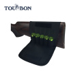 Tourbon Atacado Elasticidade Buttstock Munição Titular Sports Gun Hold 5 Cartuchos Cartuchos Cartuchos